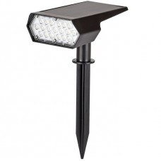 Solar LED Φωτιστικό Κήπου 3W 250lm Θερμό-Ψυχρό Φως 3000/6000Κ IP65 Melville